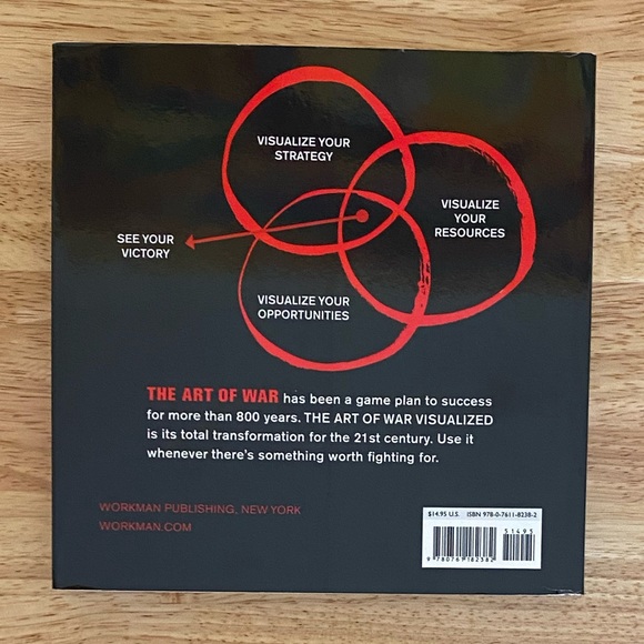 The Art of War Visualized by Jessica Hagy Paperback book - Picture 3 of 8